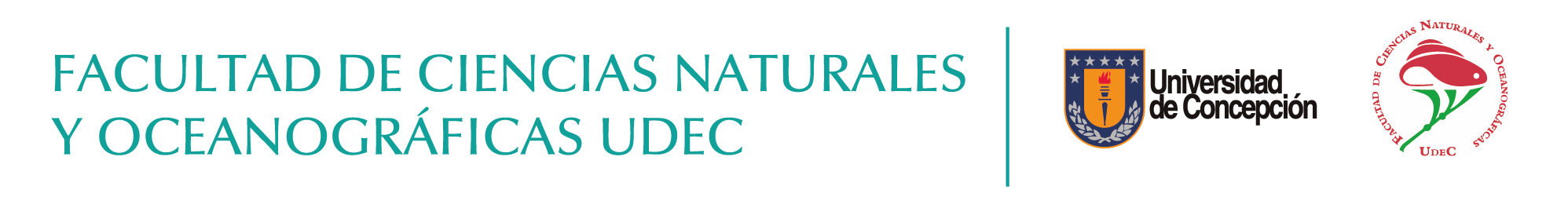 Facultad de Ciencias Naturales y Oceanográficas UdeC Logo